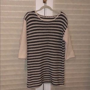 By Marlene Birger striped long sweater